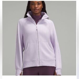 🩷Lululemon funnel neck Lavender scuba